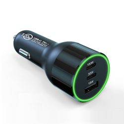 120w super fast charging car charger