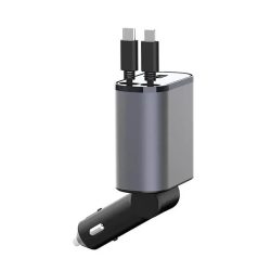 4 in 1 Car Charger Adapter